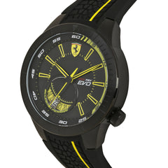 SCUDERIA FERRARI REDREV EVO Quartz Black Round Dial Men's Watch- 0830340