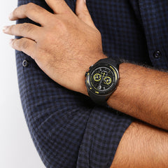 SCUDERIA FERRARI GRAN PREMIO Chronograph Black Round Dial Men's Watch- 0830345