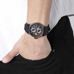 SCUDERIA FERRARI SPECIALE Multifunction Black Round Dial Men's Watch- 0830356