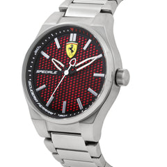 SCUDERIA FERRARI SPECIALE Quartz Red Round Dial Men's Watch- 0830357