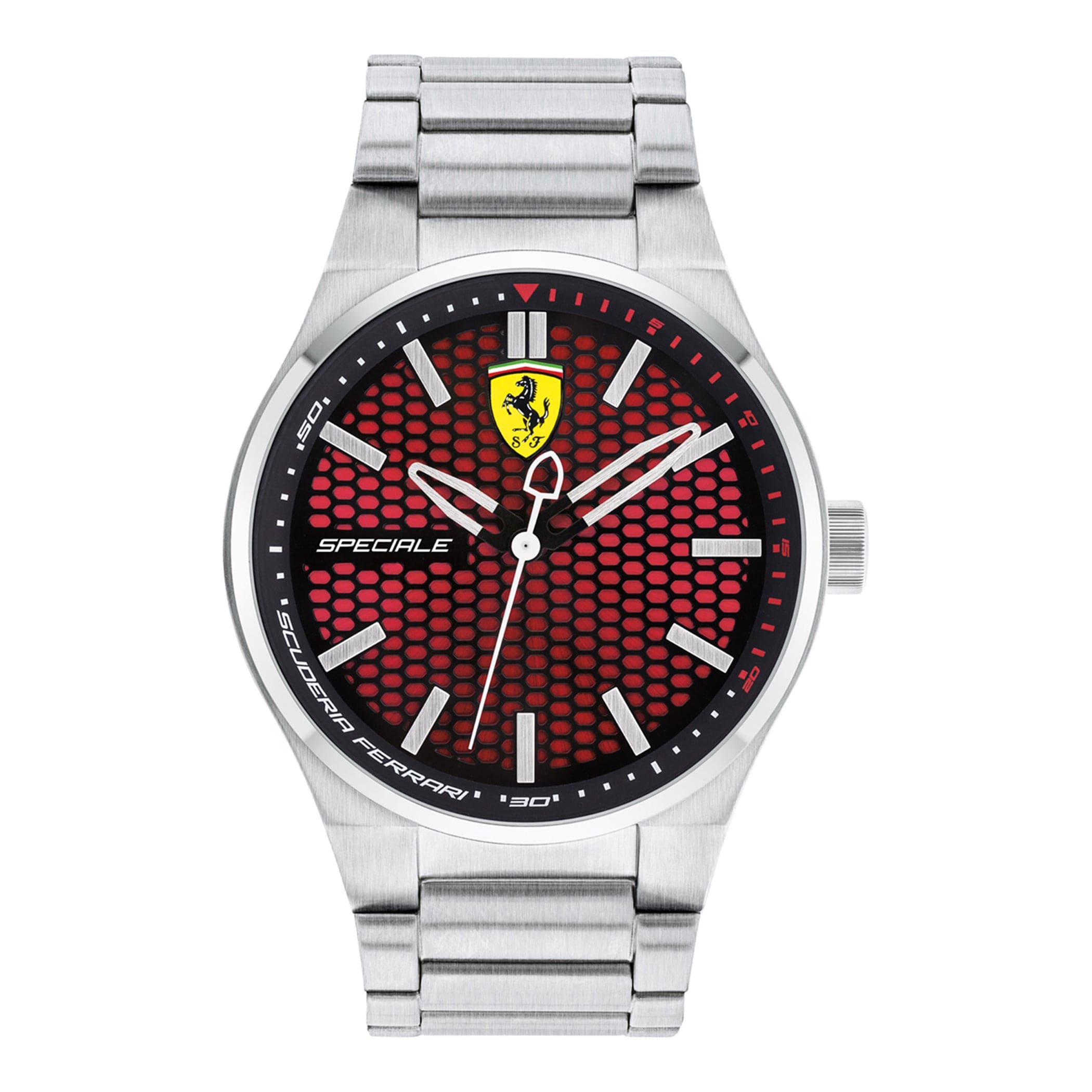 SCUDERIA FERRARI SPECIALE Quartz Red Round Dial Men's Watch- 0830357