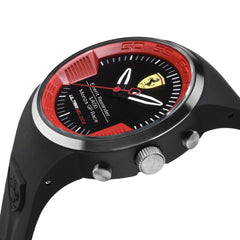 SCUDERIA FERRARI ULTRAVELOCE Smart Ana-Digi Black Round Dial Men's Watch - 0830373