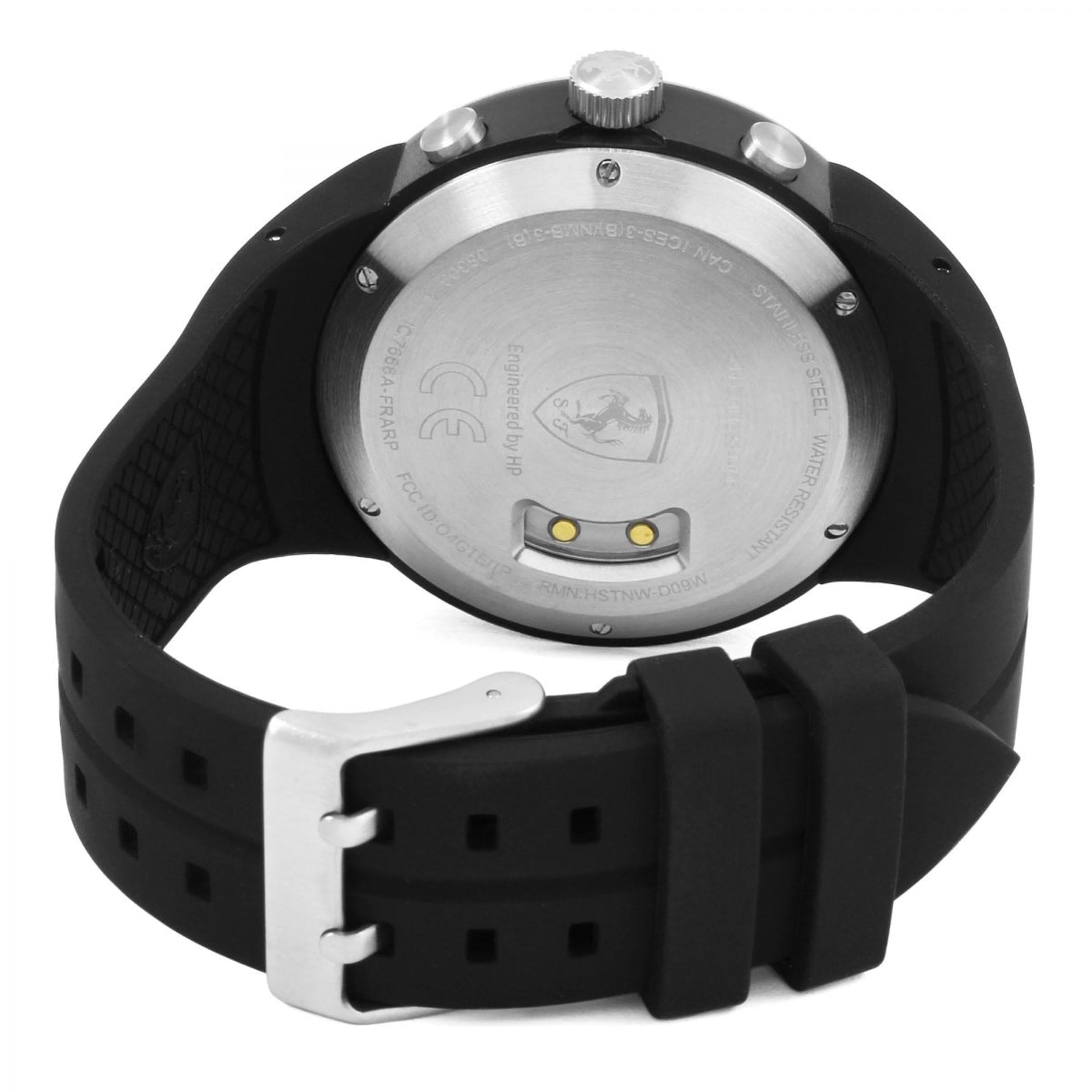 SCUDERIA FERRARI ULTRAVELOCE Smart Ana-Digi Black Round Dial Men's Watch - 0830373