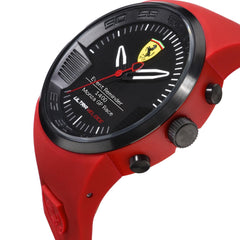 SCUDERIA FERRARI ULTRAVELOCE Smart Ana-Digi Black Round Dial Men's Watch - 0830374