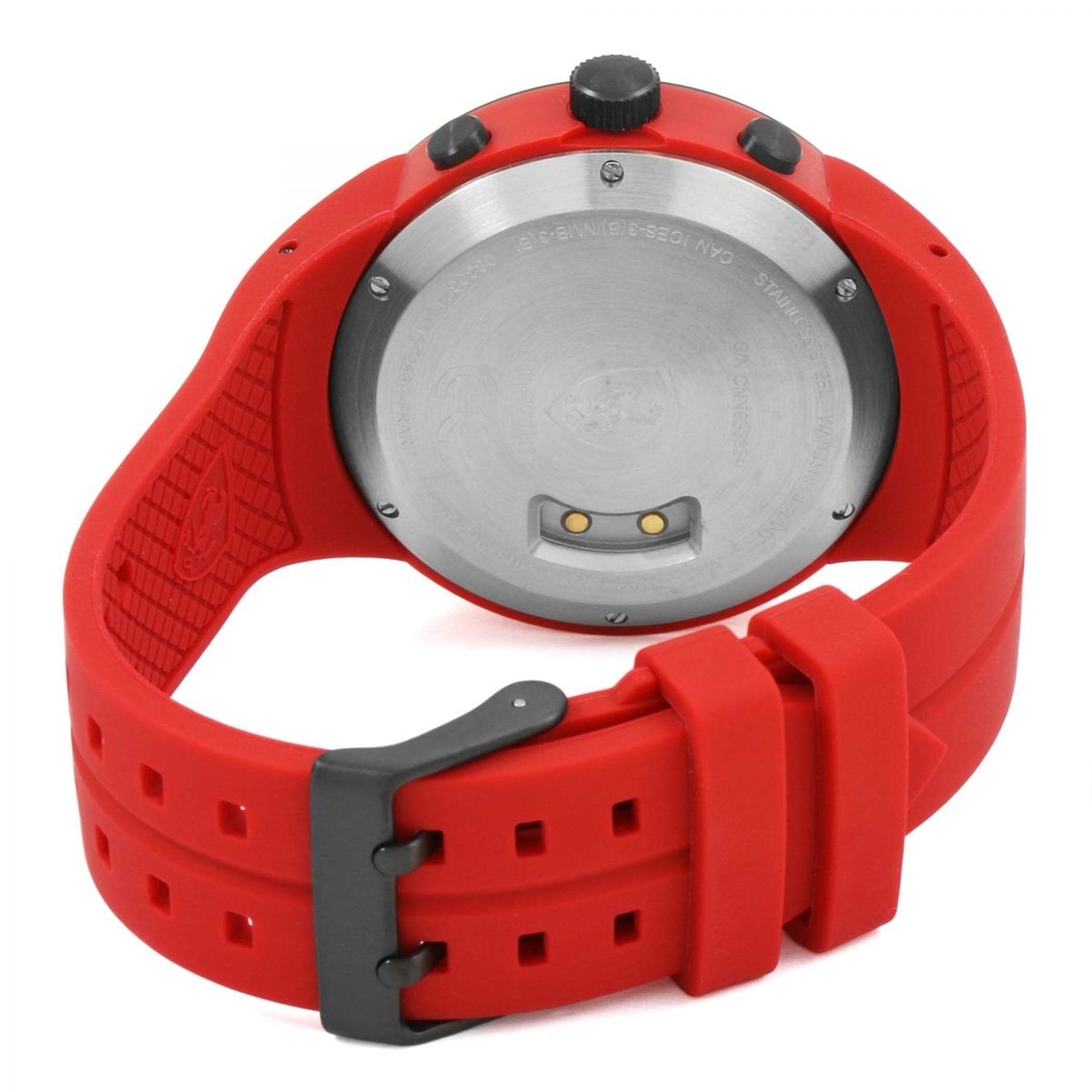 SCUDERIA FERRARI ULTRAVELOCE Smart Ana-Digi Black Round Dial Men's Watch - 0830374