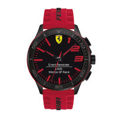 SCUDERIA FERRARI ULTRAVELOCE Smart Ana-Digi Black Round Dial Men's Watch - 0830376