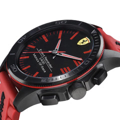 SCUDERIA FERRARI ULTRAVELOCE Smart Ana-Digi Black Round Dial Men's Watch - 0830376