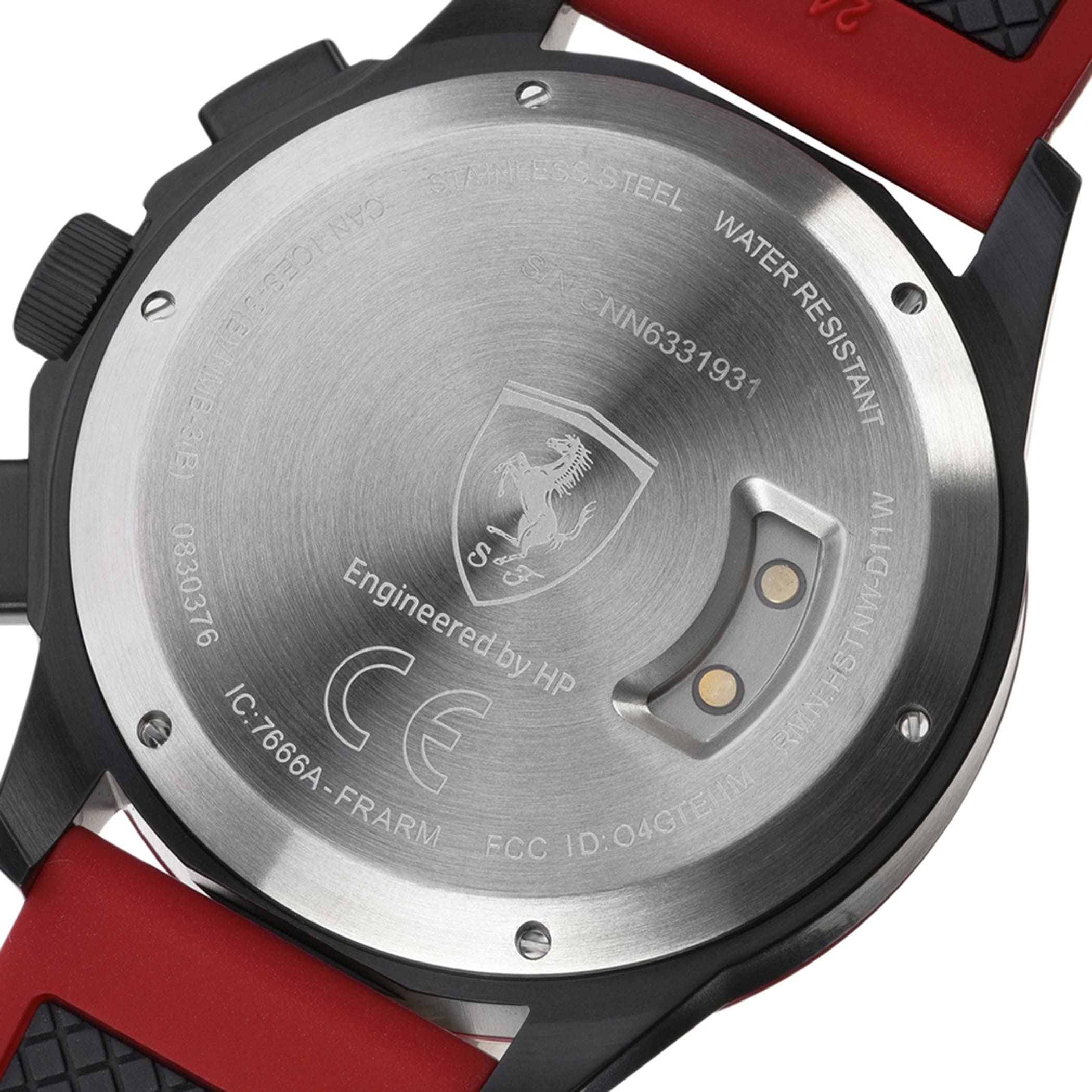 SCUDERIA FERRARI ULTRAVELOCE Smart Ana-Digi Black Round Dial Men's Watch - 0830376