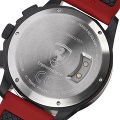 SCUDERIA FERRARI ULTRAVELOCE Smart Ana-Digi Black Round Dial Men's Watch - 0830376