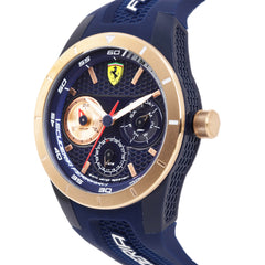 SCUDERIA FERRARI REDREV T Multifunction Blue Round Dial Men's Watch- 0830379