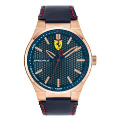SCUDERIA FERRARI Speciale Quartz Blue Round Dial Men's Watch - 0830382