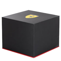 SCUDERIA FERRARI Pilota Chronograph Black Round Dial Men's Watch - 0830390
