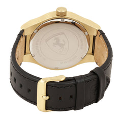 SCUDERIA FERRARI SPECIALE Multifunction Black Round Dial Men's Watch- 0830417
