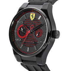 SCUDERIA FERRARI SPECIALE Multifunction Black Round Dial Men's Watch- 0830431