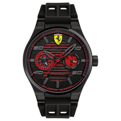 SCUDERIA FERRARI SPECIALE Multifunction Black Round Dial Men's Watch- 0830431
