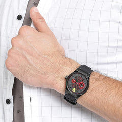 SCUDERIA FERRARI SPECIALE Multifunction Black Round Dial Men's Watch- 0830431