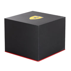 Scuderia Ferrari Pilota Chronograph Black Round Dial Men's Watch - 830433