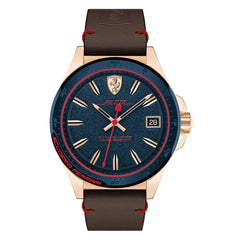 SCUDERIA FERRARI PILOTA Quartz Blue Round Dial Men's Watch- 0830461