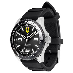 SCUDERIA FERRARI XX KERS Quartz Black Round Dial Men's Watch- 0830464