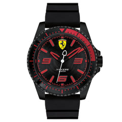 SCUDERIA FERRARI XX KERS Quartz Black Round Dial Men's Watch- 0830465