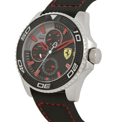 SCUDERIA FERRARI KERS XTREME Multifunction Black Round Dial Men's Watch- 0830467