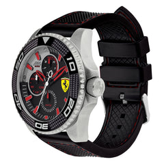 SCUDERIA FERRARI KERS XTREME Multifunction Black Round Dial Men's Watch- 0830467