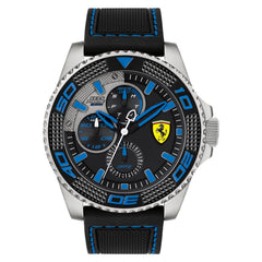 SCUDERIA FERRARI Kers Xtreme Multifunction Black Round Dial Men's Watch - 0830468