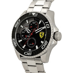 SCUDERIA FERRARI KERS XTREME Multifunction Black Round Dial Men's Watch- 0830470