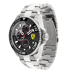SCUDERIA FERRARI KERS XTREME Multifunction Black Round Dial Men's Watch- 0830470