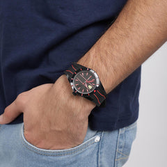 SCUDERIA FERRARI REDREV Analog Black Round Dial Unisex Watch - 0830479