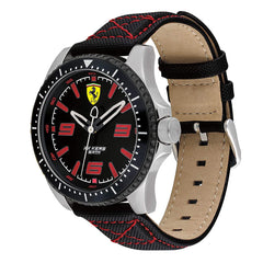 SCUDERIA FERRARI XX KERS Quartz Black Round Dial Men's Watch- 0830483