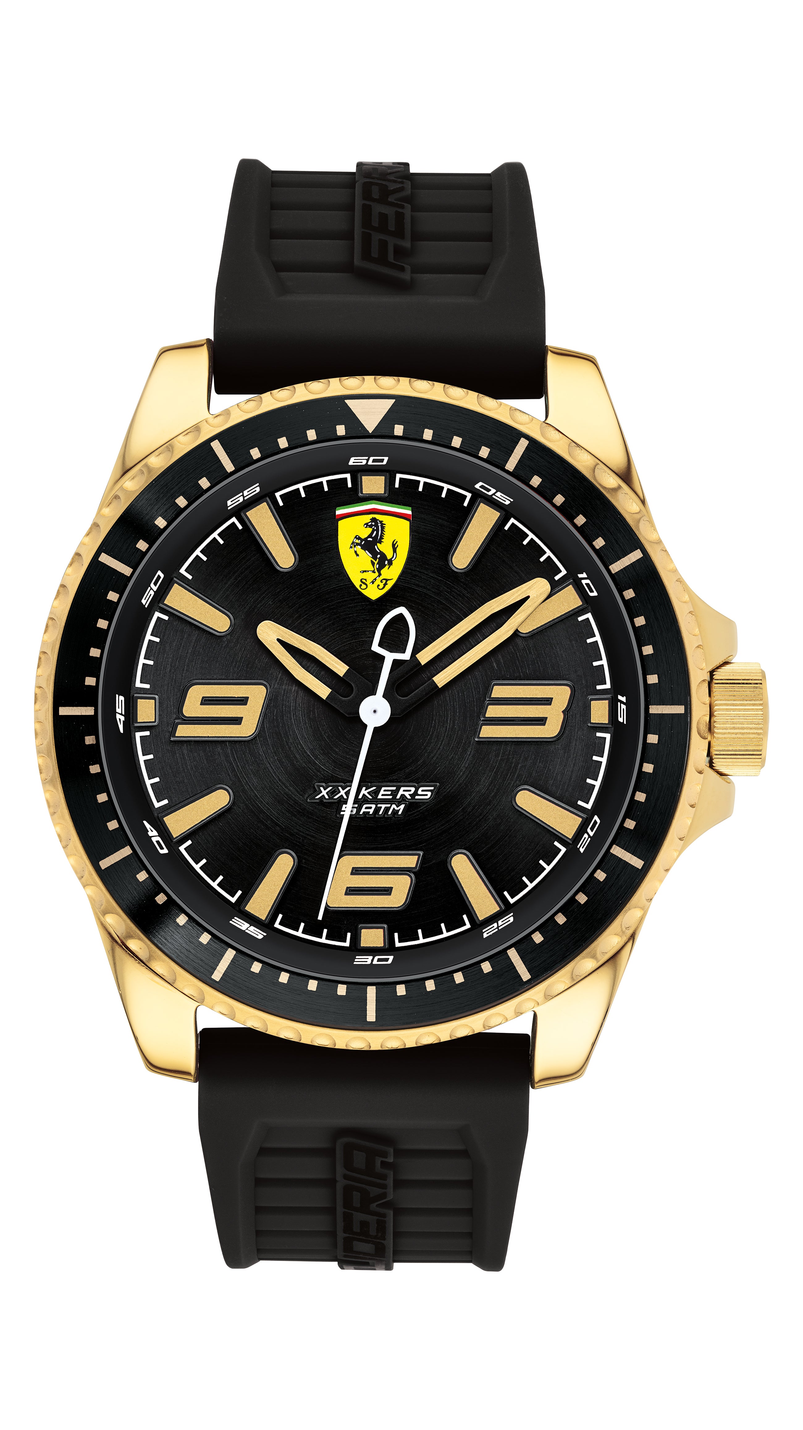 Scuderia Ferrari Xx Kers Quartz Black Round Dial Men's Watch - 830485