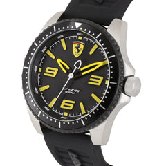 SCUDERIA FERRARI XX KERS Quartz Black Round Dial Men's Watch- 0830487