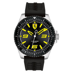 SCUDERIA FERRARI XX KERS Quartz Black Round Dial Men's Watch- 0830487