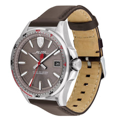 SCUDERIA FERRARI PILOTA Analog Grey Round Dial Men's Watch - 0830488