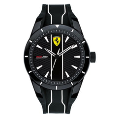 SCUDERIA FERRARI REDREV Analog Black Round Dial Men's Watch - 0830495