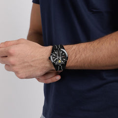 SCUDERIA FERRARI REDREV Analog Black Round Dial Men's Watch - 0830495