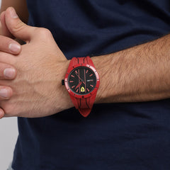 SCUDERIA FERRARI REDREV Quartz Black Round Dial Men's Watch- 0830496
