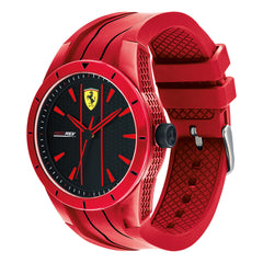 SCUDERIA FERRARI REDREV Quartz Black Round Dial Men's Watch- 0830496