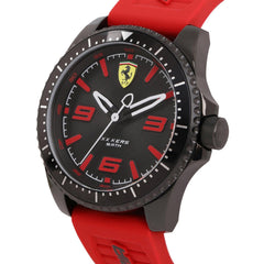 SCUDERIA FERRARI XX Kers Quartz Black Round Dial Men's Watch - 0830498