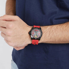 SCUDERIA FERRARI XX Kers Quartz Black Round Dial Men's Watch - 0830498