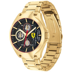 SCUDERIA FERRARI Aero Multifunction Black Round Dial Men's Watch - 0830509