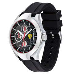 SCUDERIA FERRARI AERO Multifunction Black Round Dial Men's Watch- 0830510