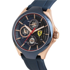 SCUDERIA FERRARI AERO Multifunction Blue Round Dial Men's Watch- 0830511