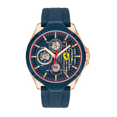 SCUDERIA FERRARI AERO Multifunction Blue Round Dial Men's Watch- 0830511