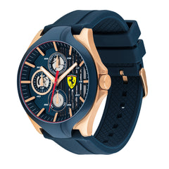 SCUDERIA FERRARI AERO Multifunction Blue Round Dial Men's Watch- 0830511