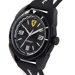 SCUDERIA FERRARI FORZA Quartz Black Round Dial Men's Watch- 0830519