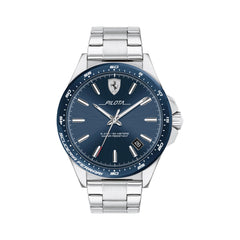 SCUDERIA FERRARI PILOTA Analog Blue Round Dial Men's Watch - 0830527
