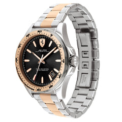 SCUDERIA FERRARI PILOTA Quartz Black Round Dial Men's Watch- 0830528