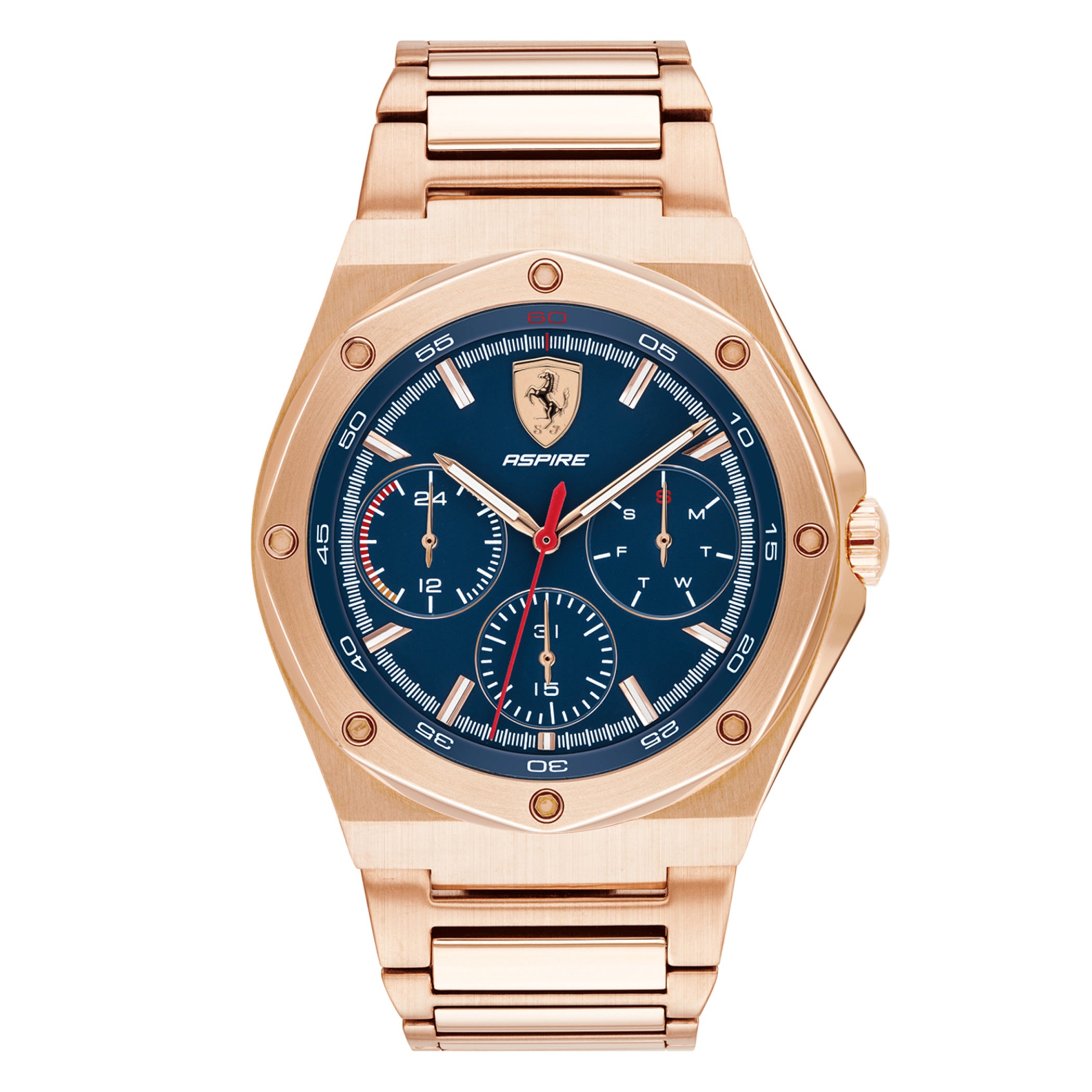 SCUDERIA FERRARI ASPIRE Multifunction Blue Round Dial Men's Watch- 0830536
